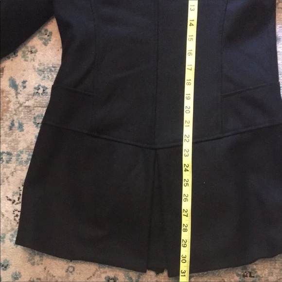 Modcloth Steve Madden Diagonal Alley Asymmetrical Black Wool Peacoat - Picture 12 of 17